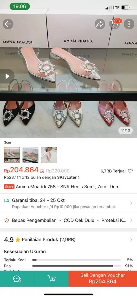 Sendal wanita amina muadi new