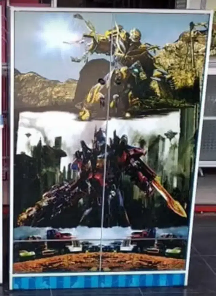 Lemari Pakaian Anak 2 Pintu Transformer