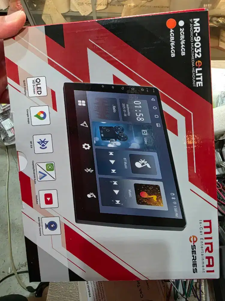 Hu android 9inch mirai 4/64gb