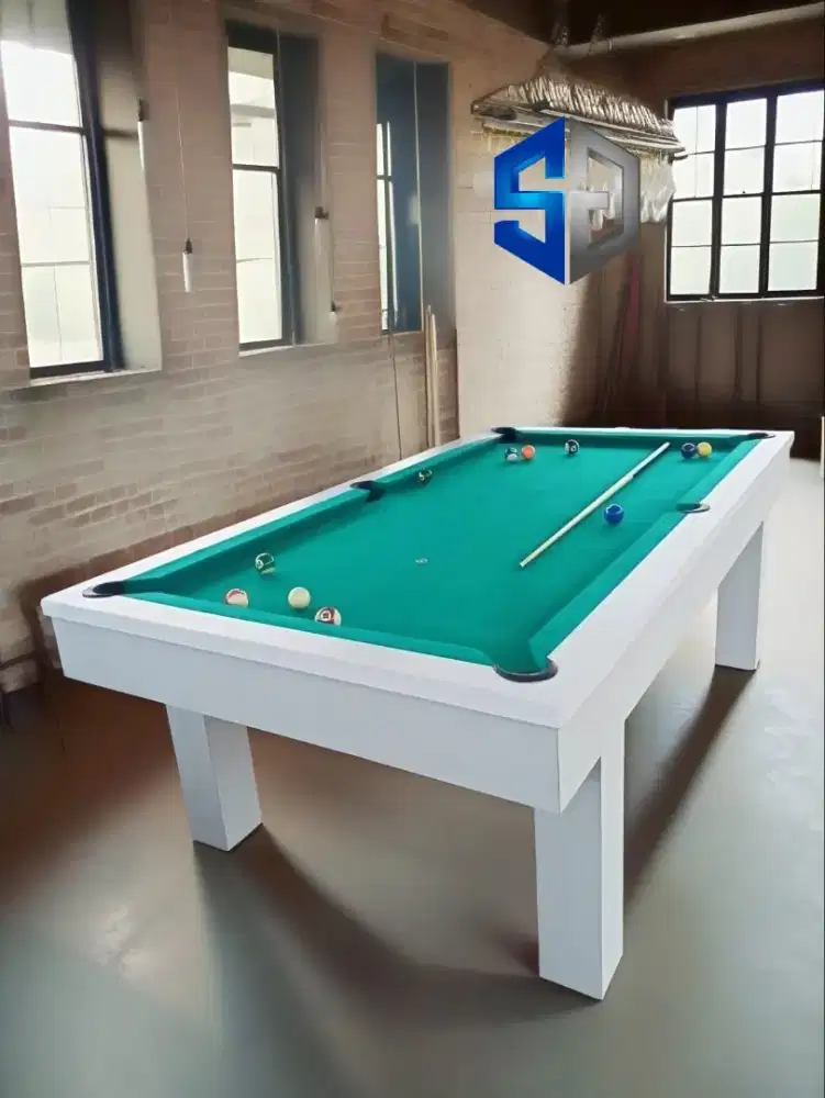 Billiard Table 7ft Dinner bisa untuk party,meeting,dll full set