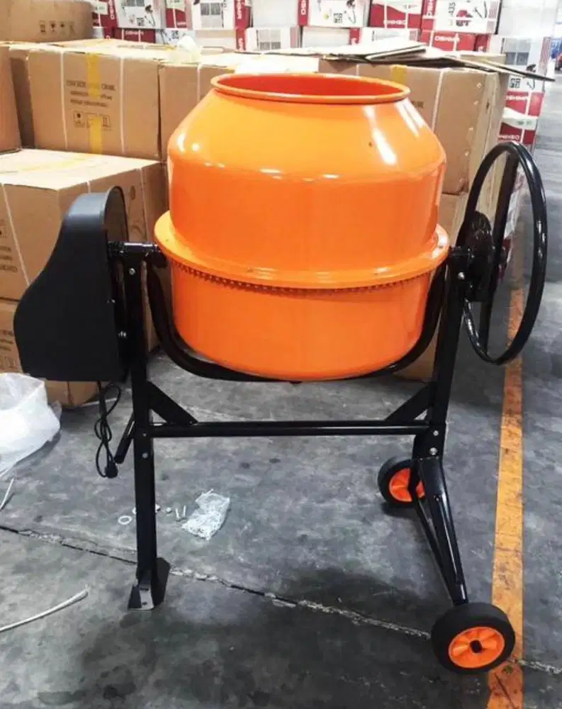 Mesin Molen Listrik Molen Mini Pengaduk Semen 200L Sumura CM200