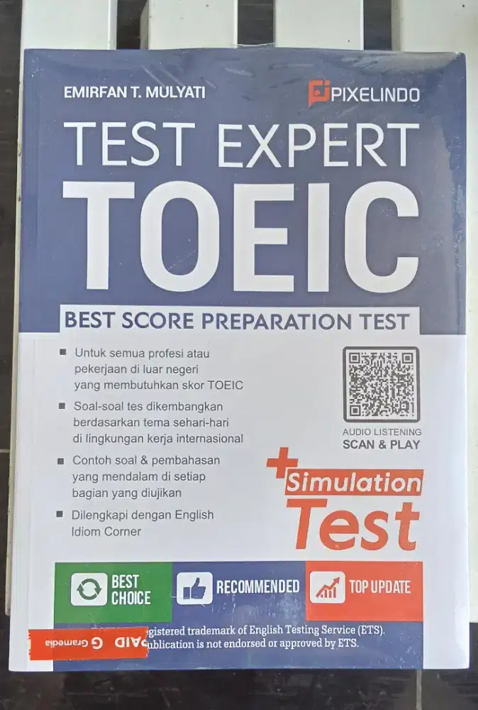 DIJUAL BUKU TOEIC SIMULATION TEST