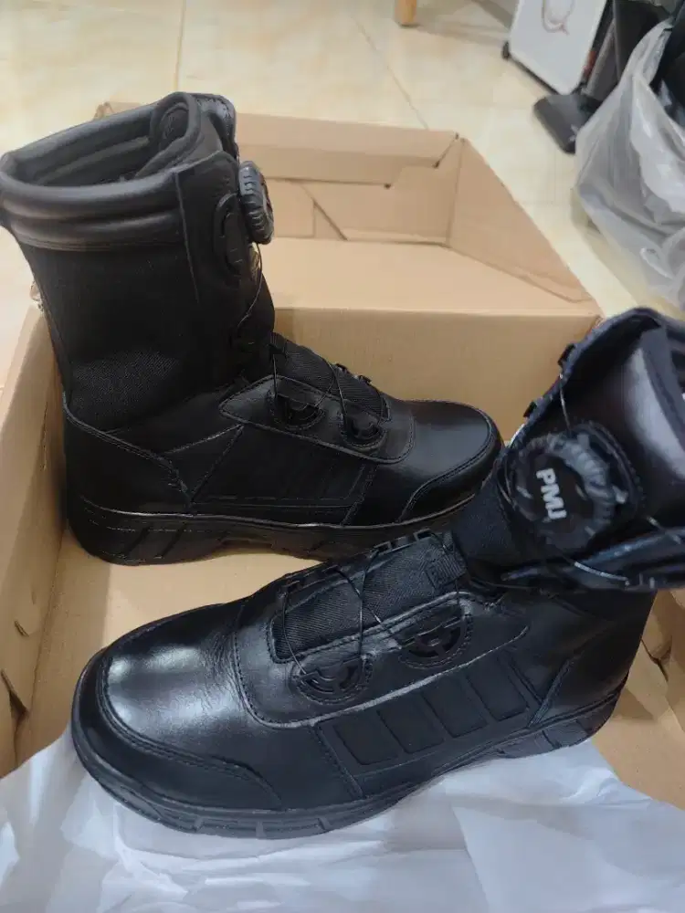Sepatu PDL terbaru Polri model putar