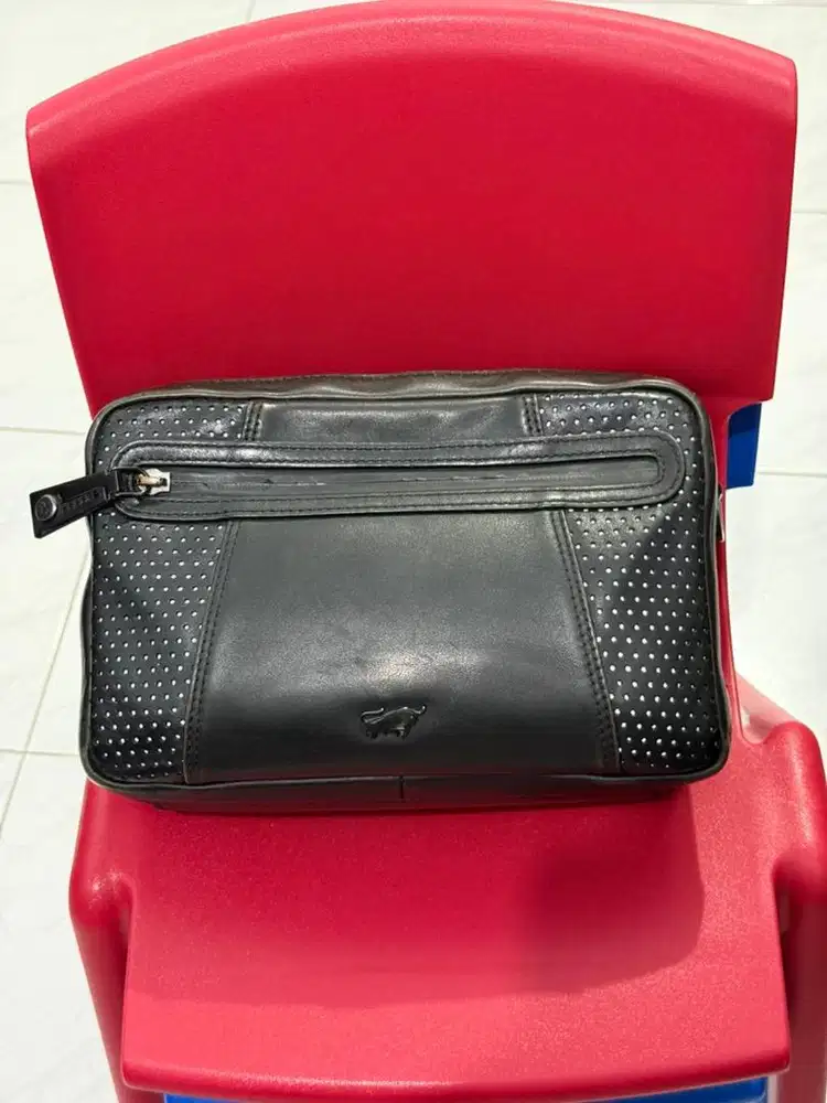 Tas selempang braun buffel