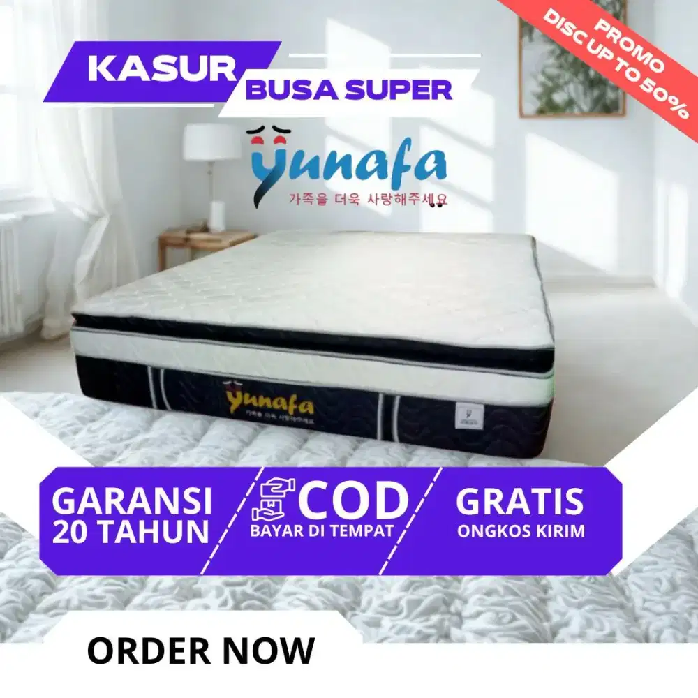Kasur busa premium yunafa harga trjangkau