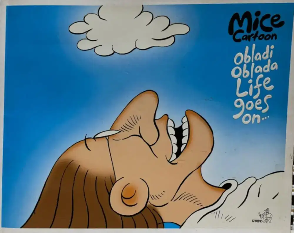 Mice Cartoon: Obladi Oblada Life Goes On...
