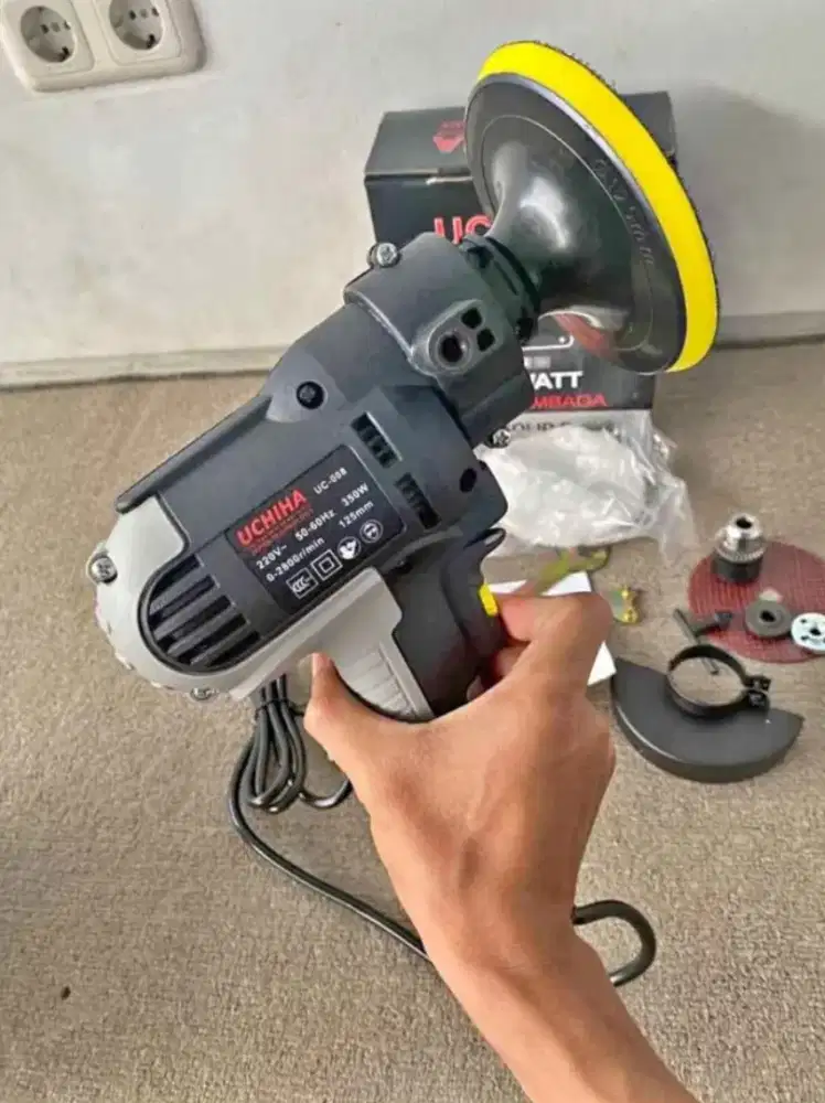 Mesin poles Uchiha japan technology bikin body spda & mobil kinclong