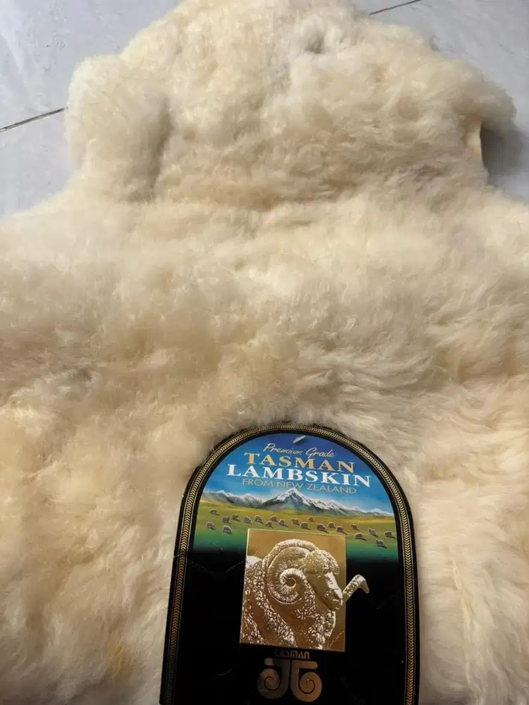 Karpet bulu domba newzealand