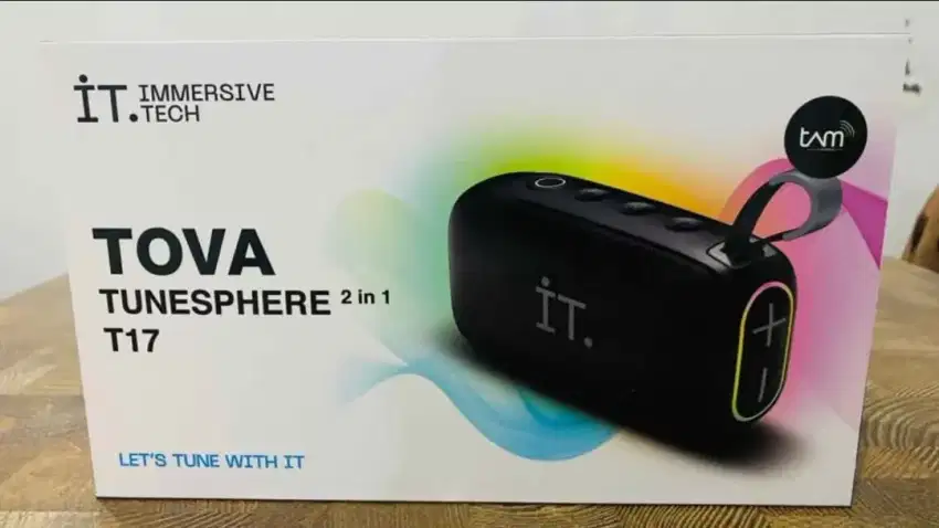 Speaker IT (Immersive Tune). Tova Tunesphere 2 in 1