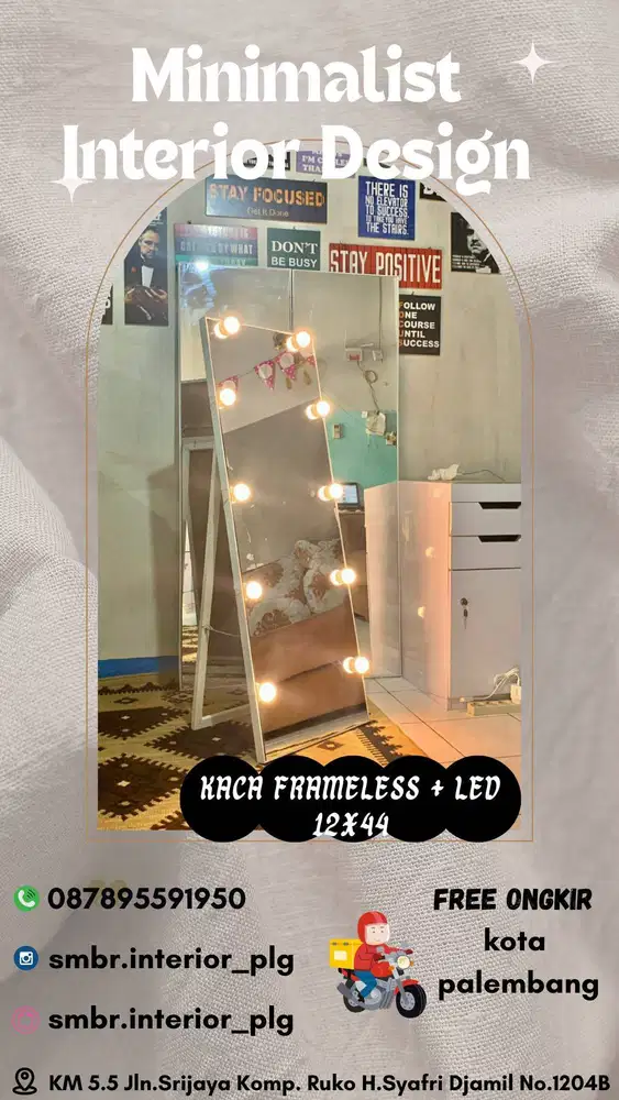 KACA STANDING / GANTUNG