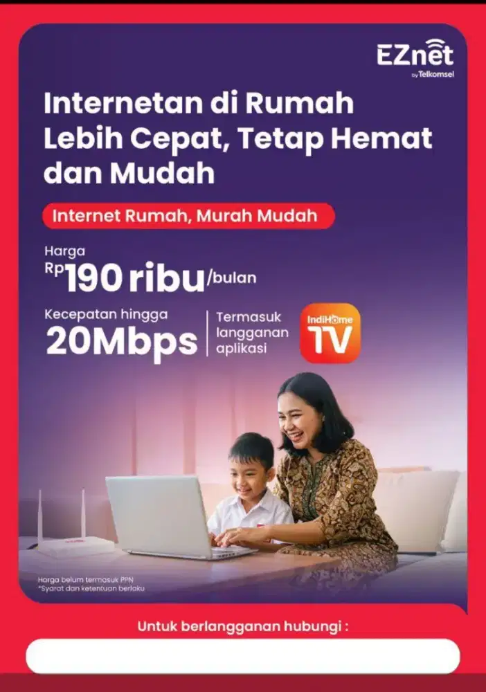 indihome bandung langsung aktif  internet wifi tv tlp bs utk Kontrakan