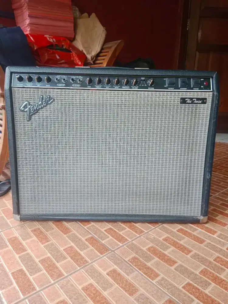 Fender The Twin Amp Blackface/Knobs