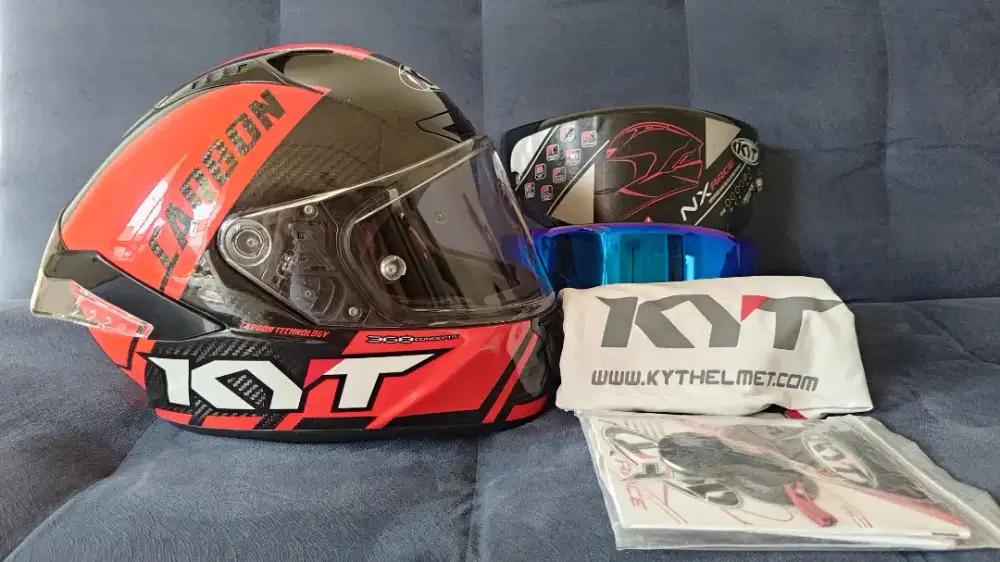 Helm Full Face KYT NX Race Carbon Limited Edition