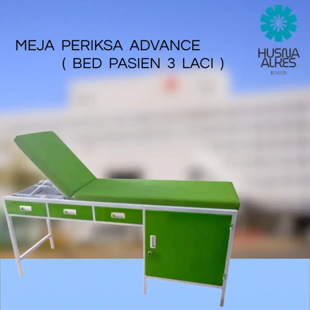 MEJA PERIKSA ADVANCE/BED PASIEN 3  LACI