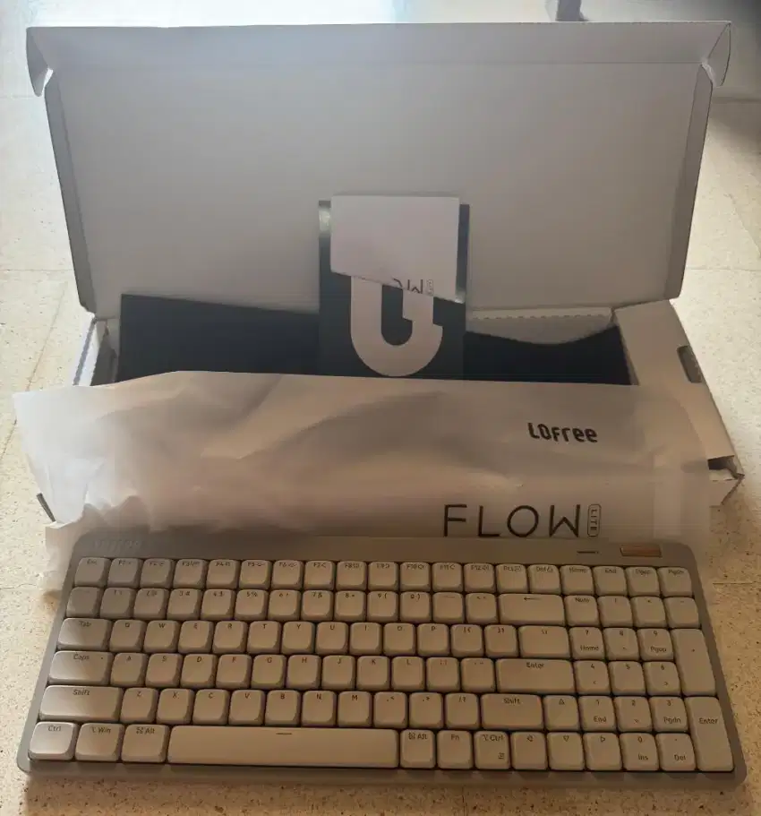 keyboard lofree flow lite100 mechanical low profile