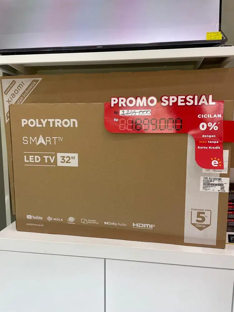 SMART TV POLYTRON 32inch BISA CICILAN 0 PERSEN