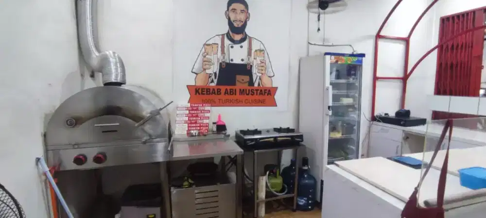 Dijual Perlengkapan Usaha Kuliner Lengkap + Sewa Kios Aktif April 2026