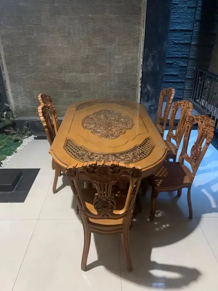 Jual Meja Kursi Ukiran Jepara Premium
