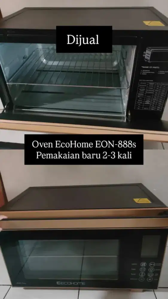 Oven Digital Gold Series Ecohome
