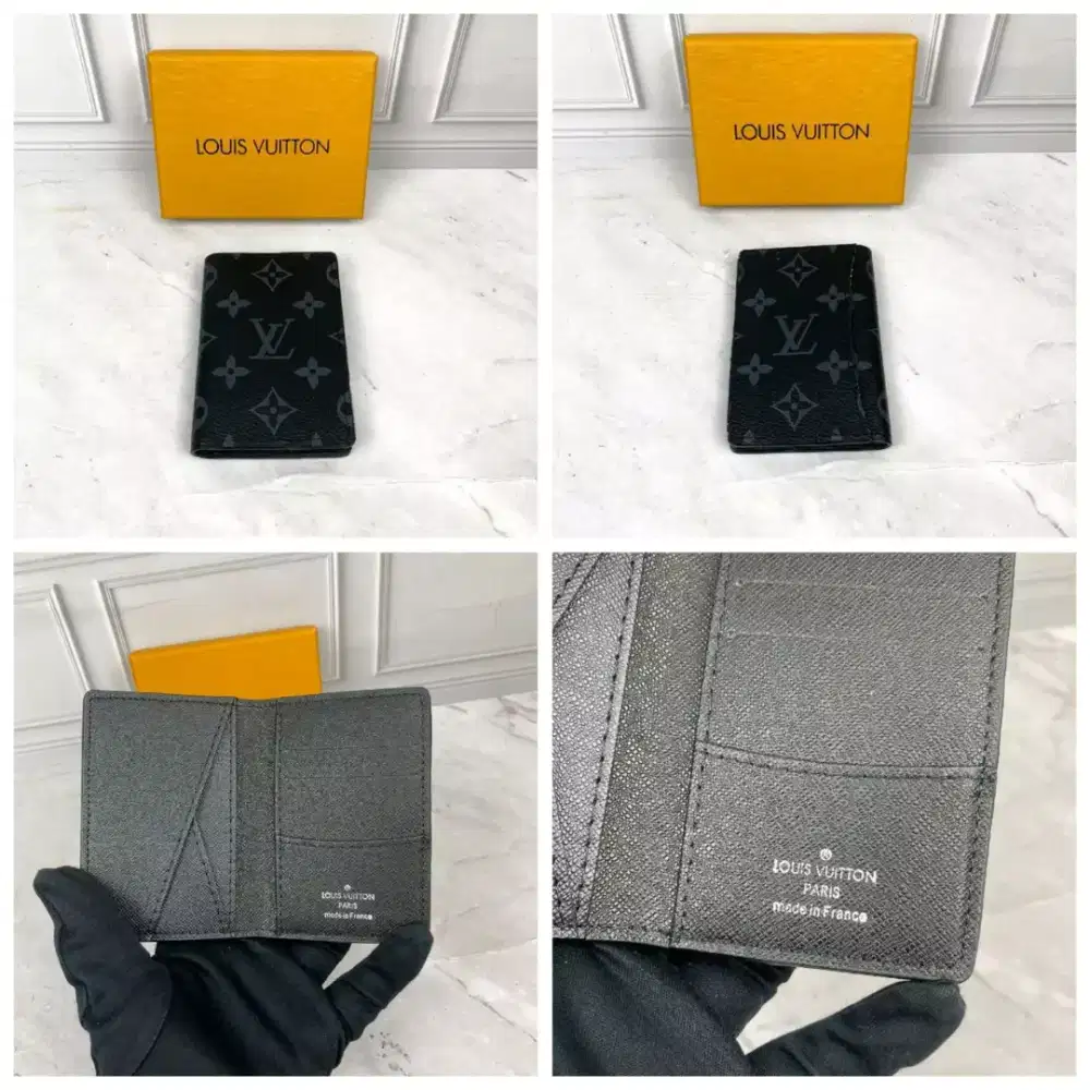 Card holder lv dompet kartu lv eclipse leather