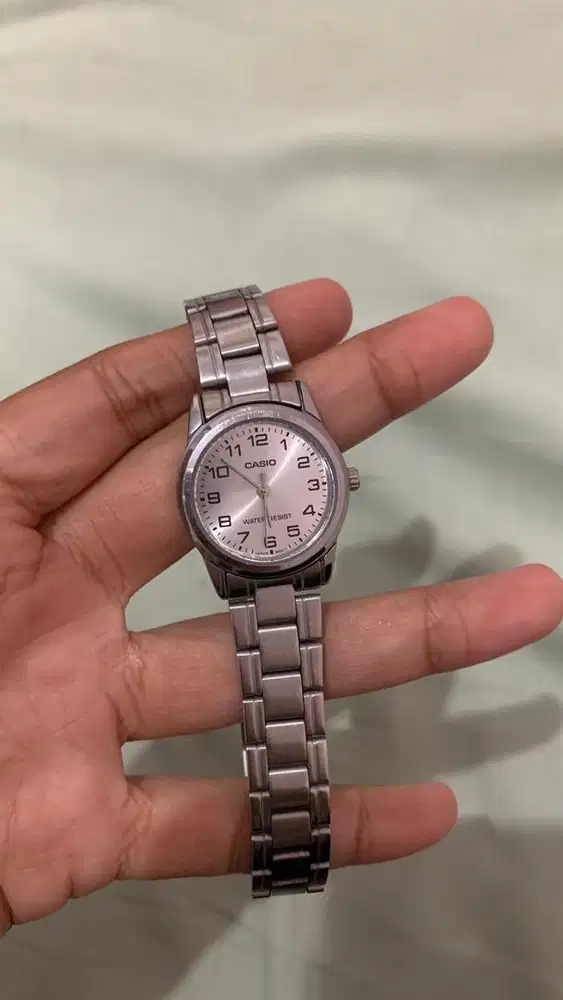 Jam Tangan Casio Silver
