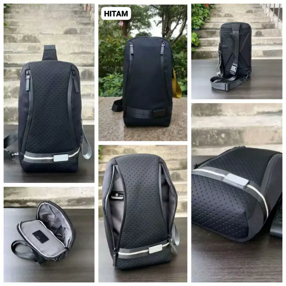 Tas Tumi Slingbag Sky Crossbody Hitam or Ink