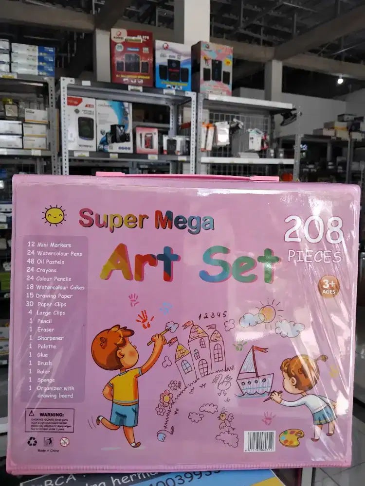 Art Set Crayon 208
