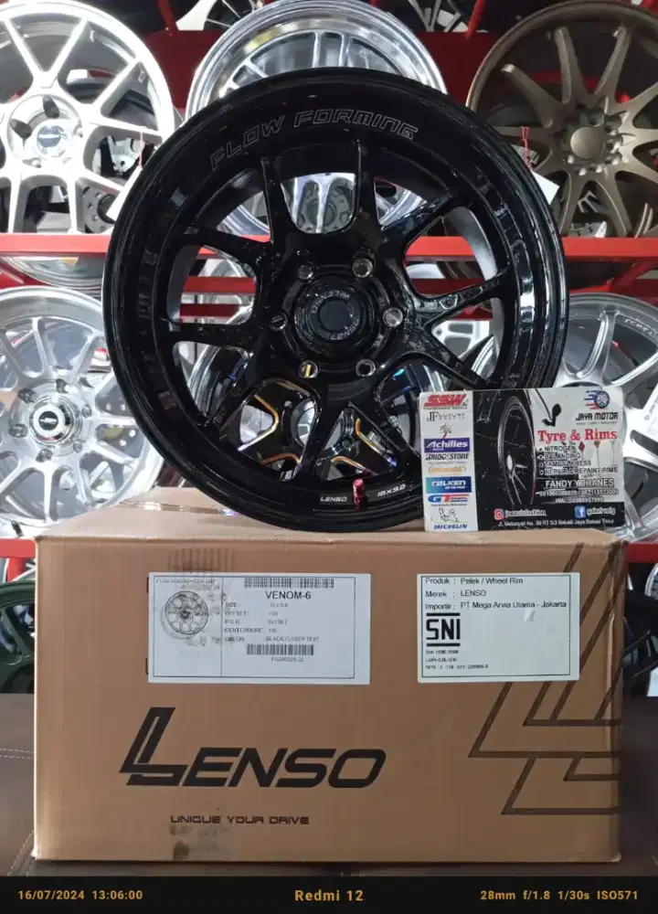 Velgm lenso venom 6 r18 6x139.7 lbr9 et0