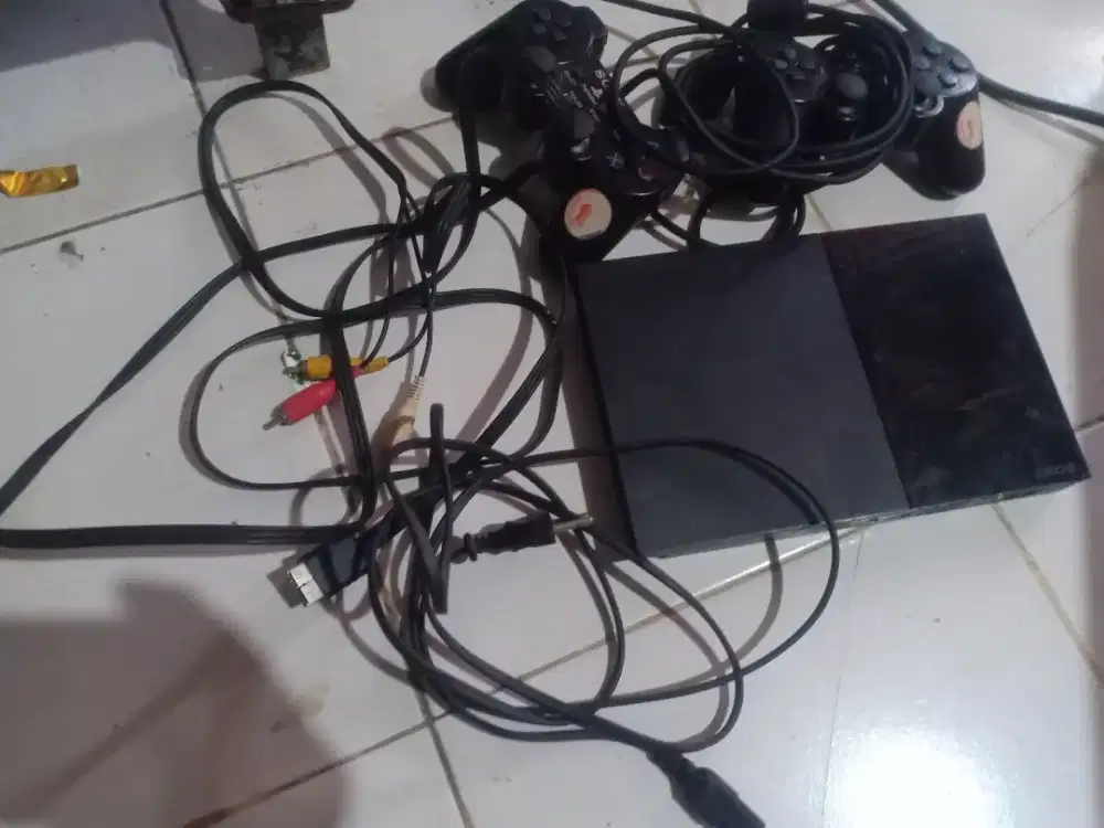 jual cepat ps 2 lengkap + bonus kaset bola