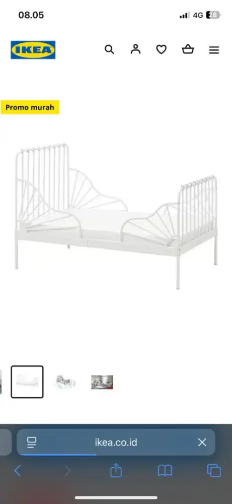 Dipan Besi / Tempat Tidur Besi / Tempat Tidur Anak