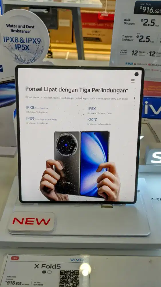 vivo X FOLD 5 promo cicilan bunga 0%