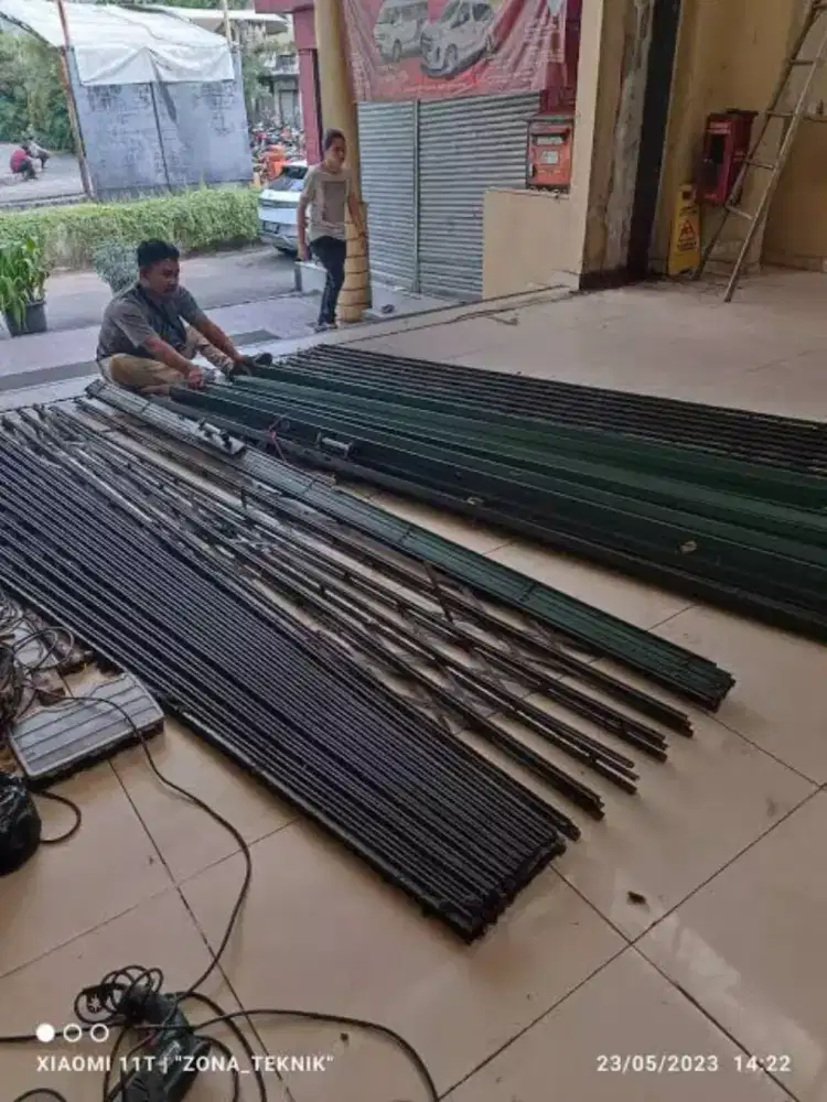 Perbaikan pintu folding gate & roling door