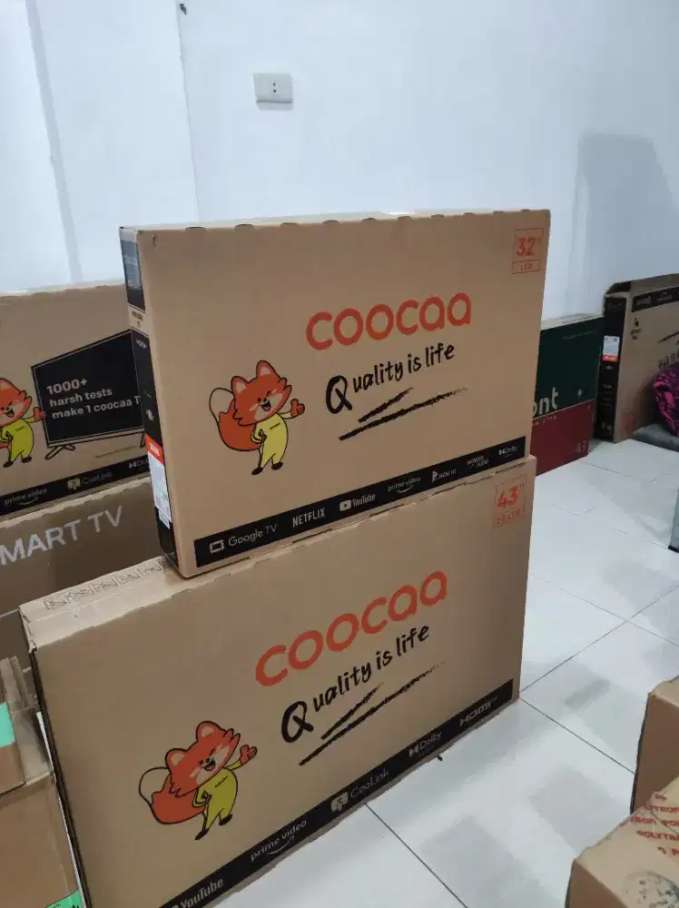 Google Tv 32 in coocaa Dolby bezelles