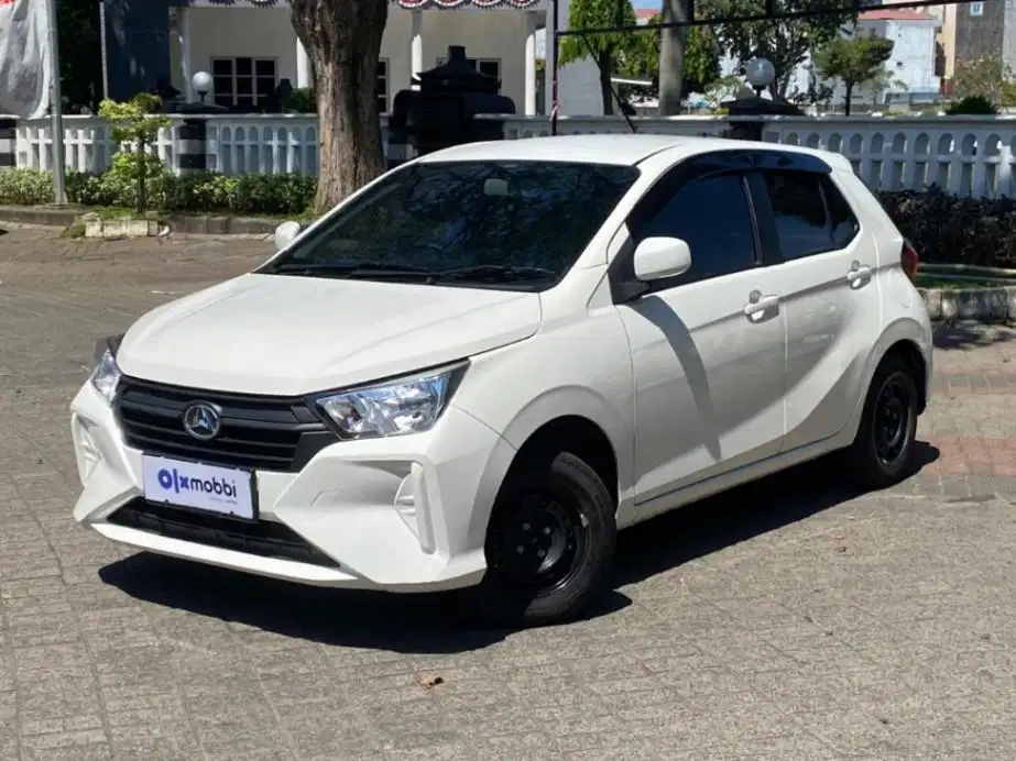 DP RIngan Daihatsu Ayla 1.0 M Bensin-MT 2023 Putih LBAT