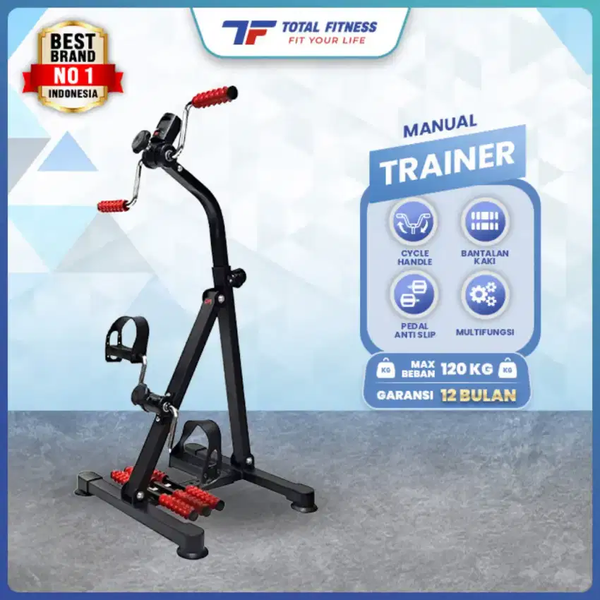 MANUAL TRAINER TERAPI SEPEDA STATIS MULTIFUNGSI ALATTERAPI PASCA STRUK