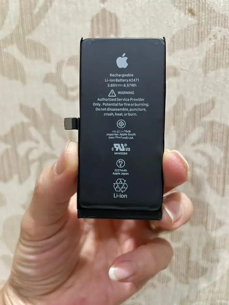 Baterai iphone 12 mini original copotan