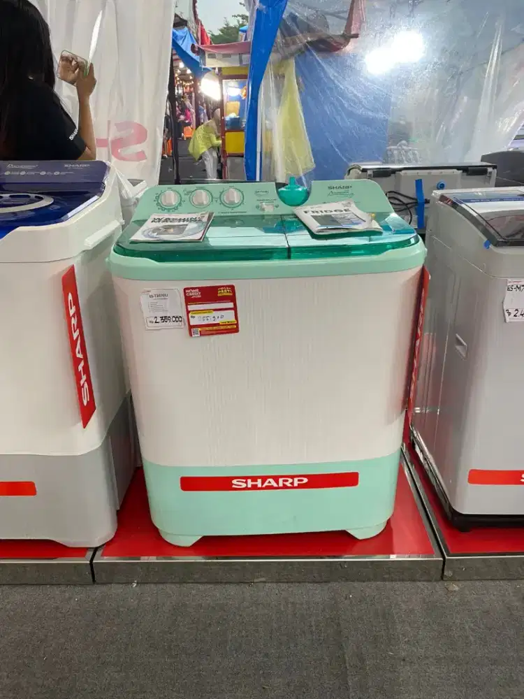 CICILAN MESIN CUCI SHARP PAKAI HOMECREDIT CICILAN MULAI DARI 200an
