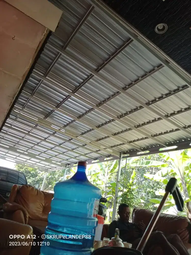 Kanopi baja ringan atap spandek