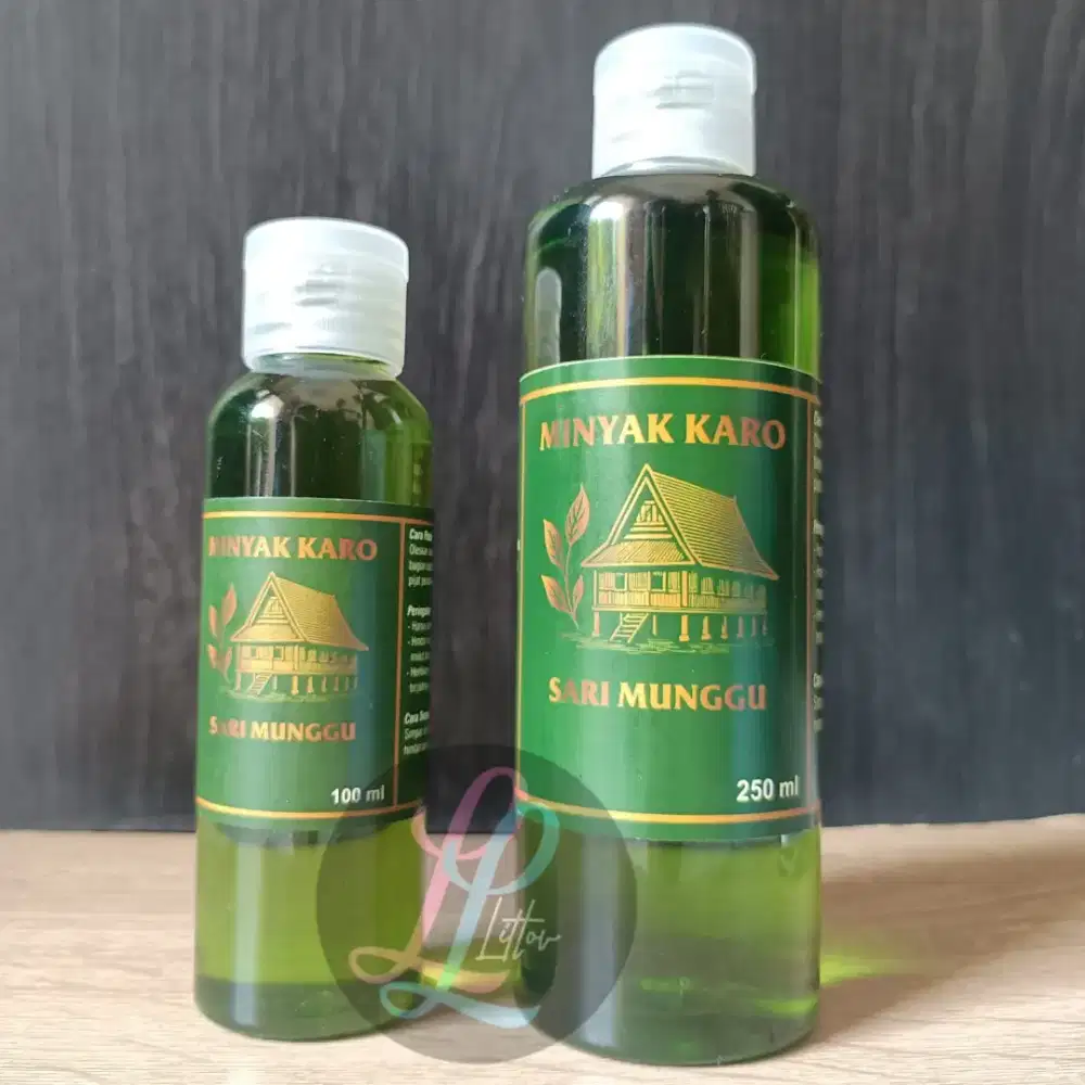 Minyak Karo Sari Munggu / Minyak Urut / Minyak Alun  ~ Aroma Pandan