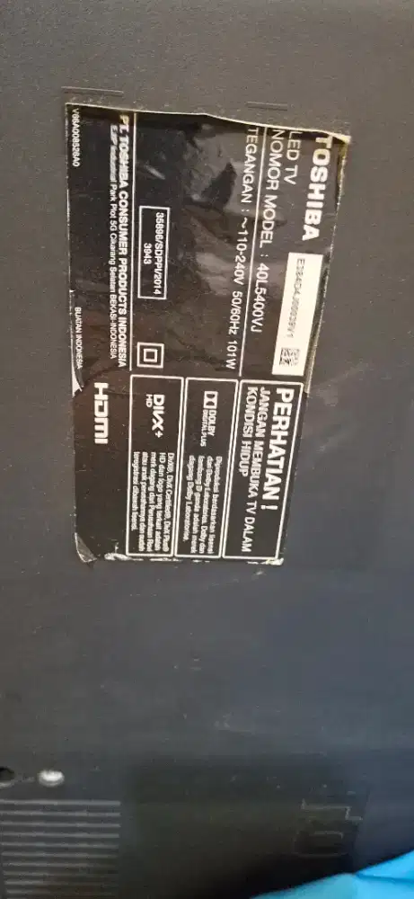 TV LED TOSHIBA 40