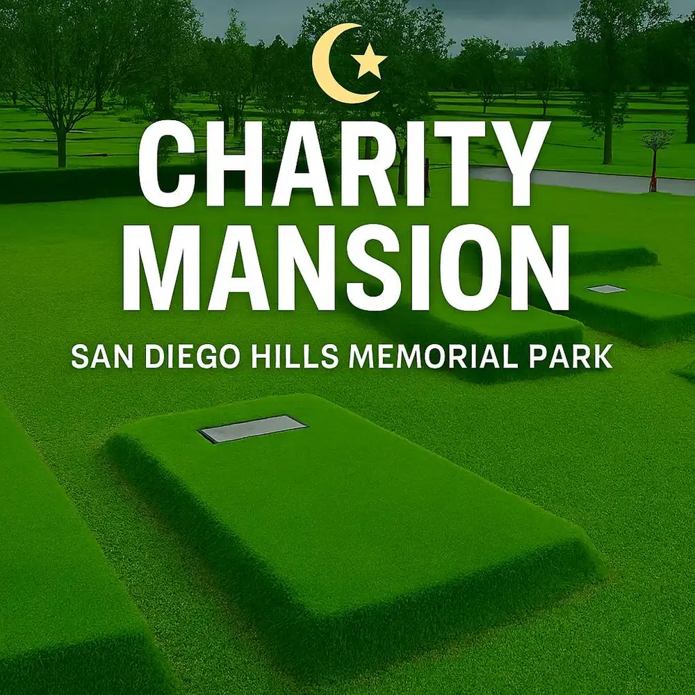 SAN DIEGO HILLS - take over makam burial Islam area CHARITY