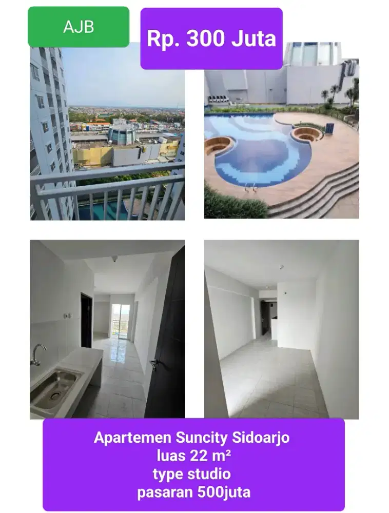 Apartemen suncity sidoarjo