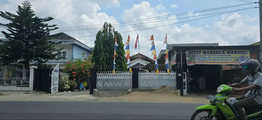 Rumah dan toko pinggir jalan nego sampai jadi