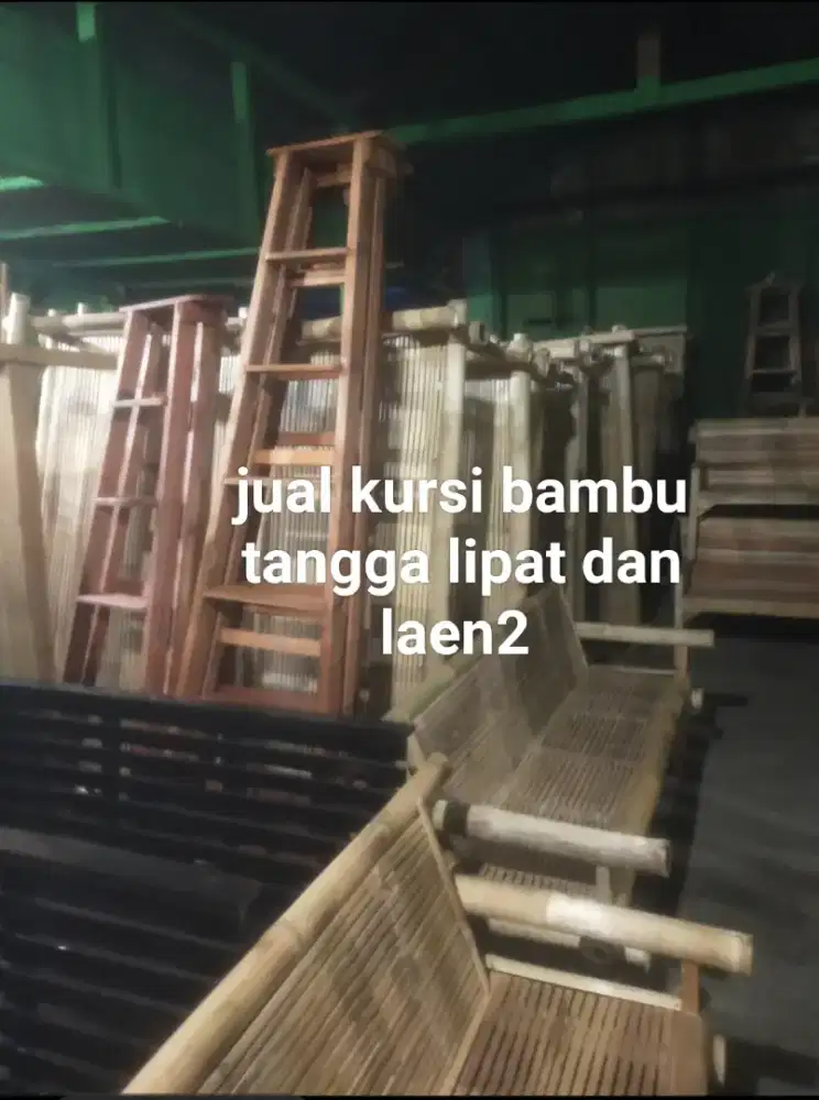Jual kursi santai tangga lipat Tirai gulung dan laen2