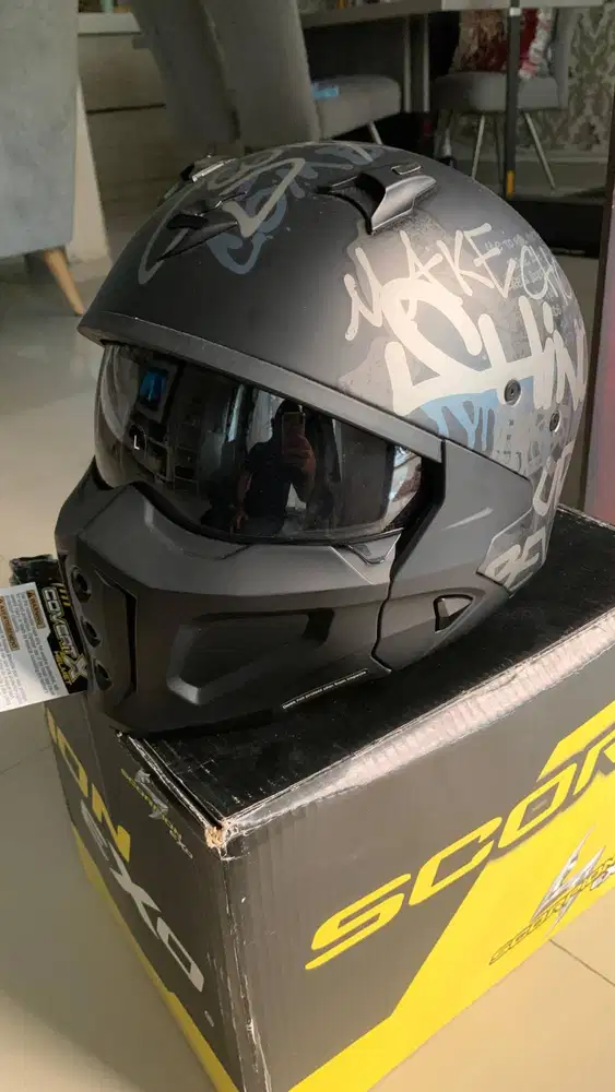 Helm Scorpion Exo Covert X (BARU)No Nego! Udah Murah