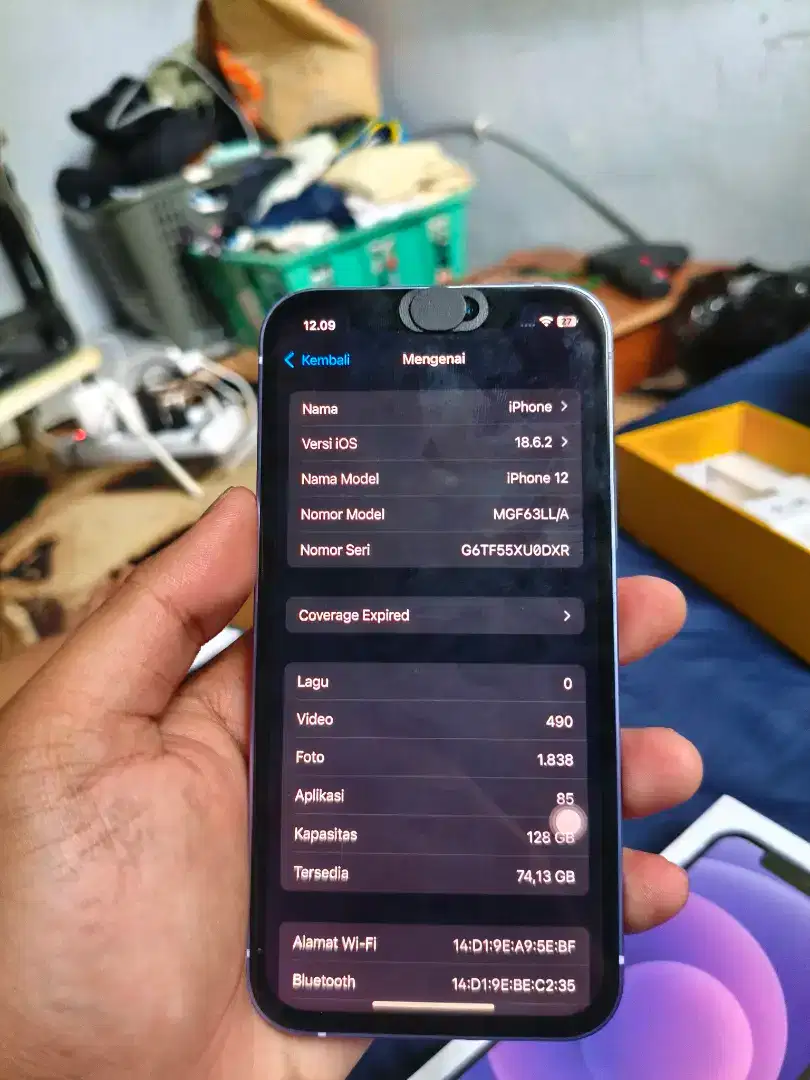 IPHONE 12 128GB EX INTER ALL OPERATOR