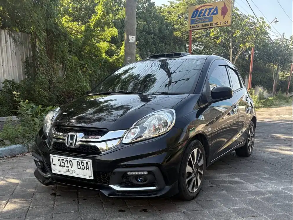 mobil honda brio hatchback tahun 2016 type E upgrade modif type RS