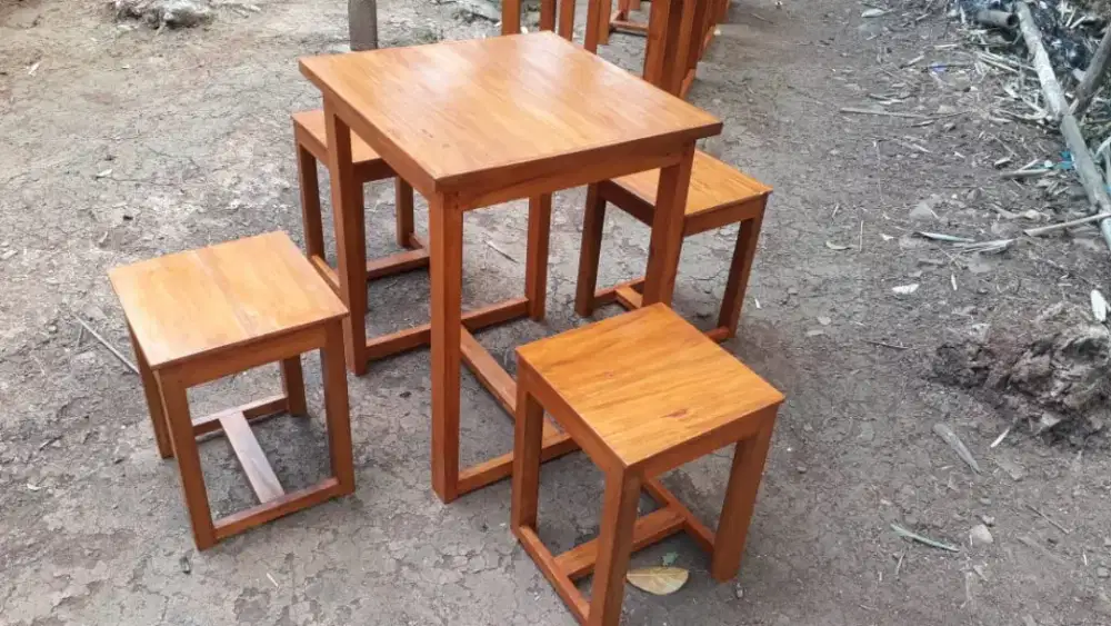 Jual meja kursi resto, rumah makan dll
