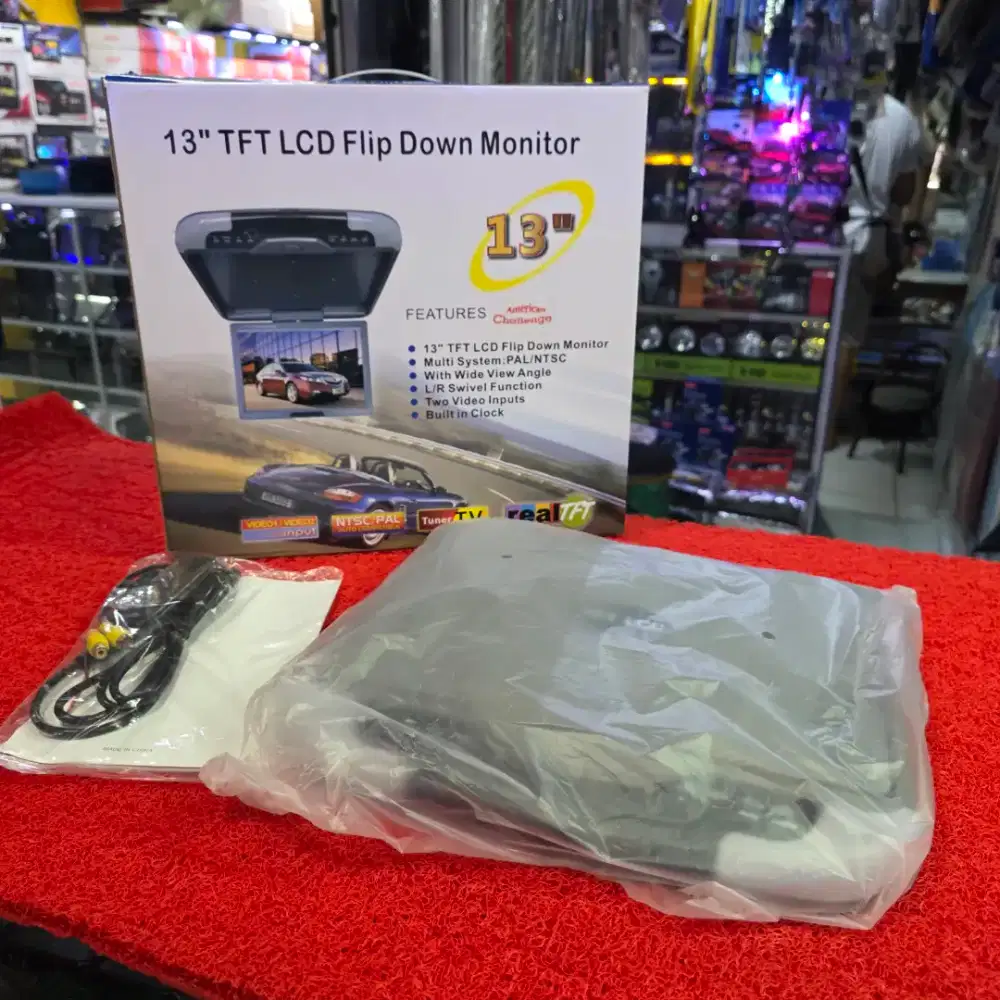 Tv Roof Plafon Monitor American Challenge Layar 13 in