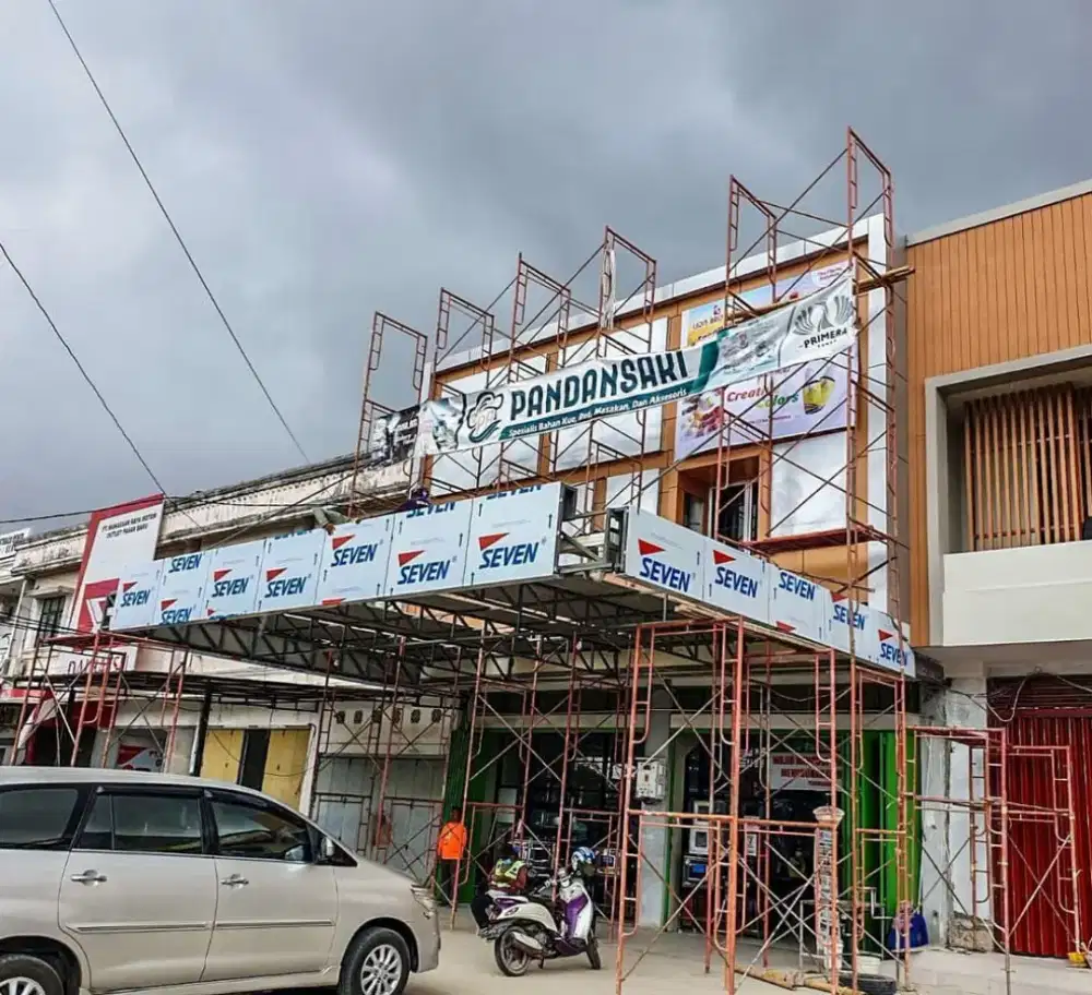 Pabrikasi reklame dan fasad